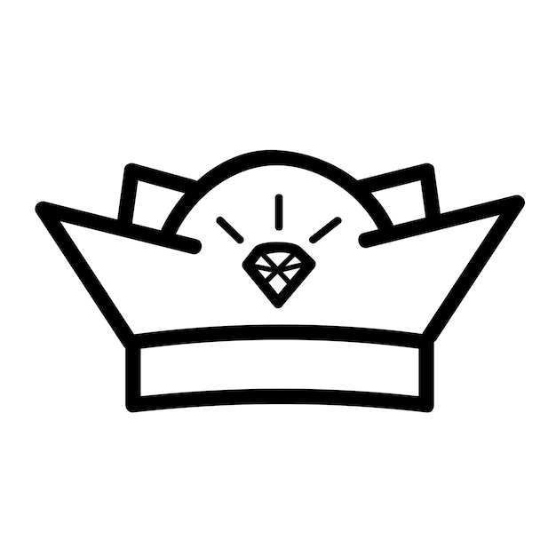 Vector Crown for part Of logo or other related