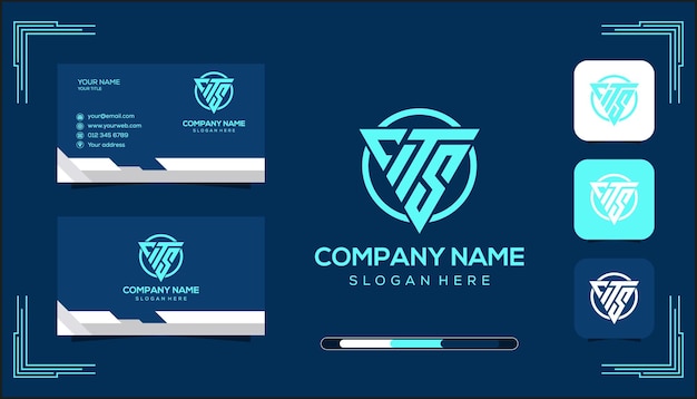 Vector CTS Monogram Logo Concept