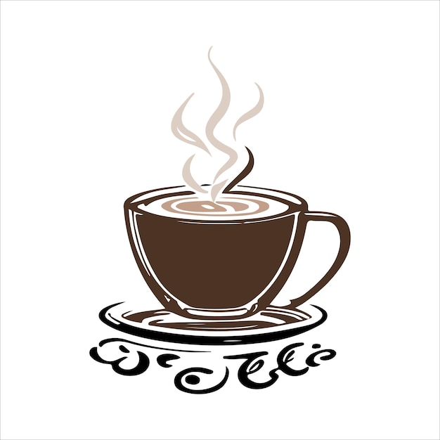 커피 사랑 로고의  ⁇ 터 컵 윤 ⁇ 