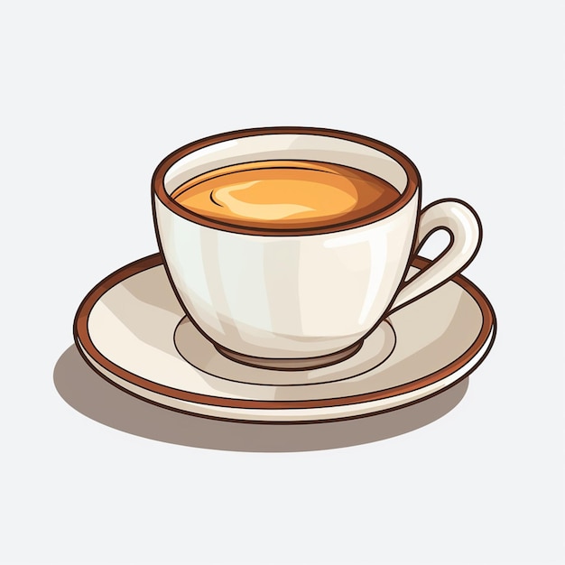 vector of a cup of coffee