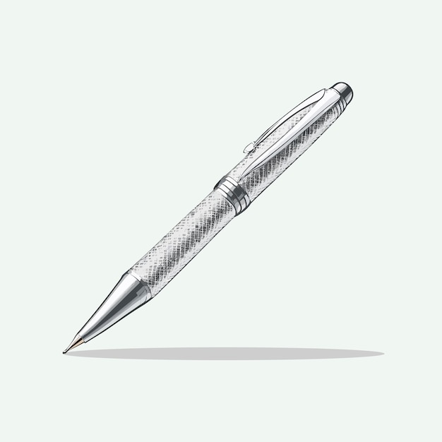 Vector cute ballpoint cartoon style