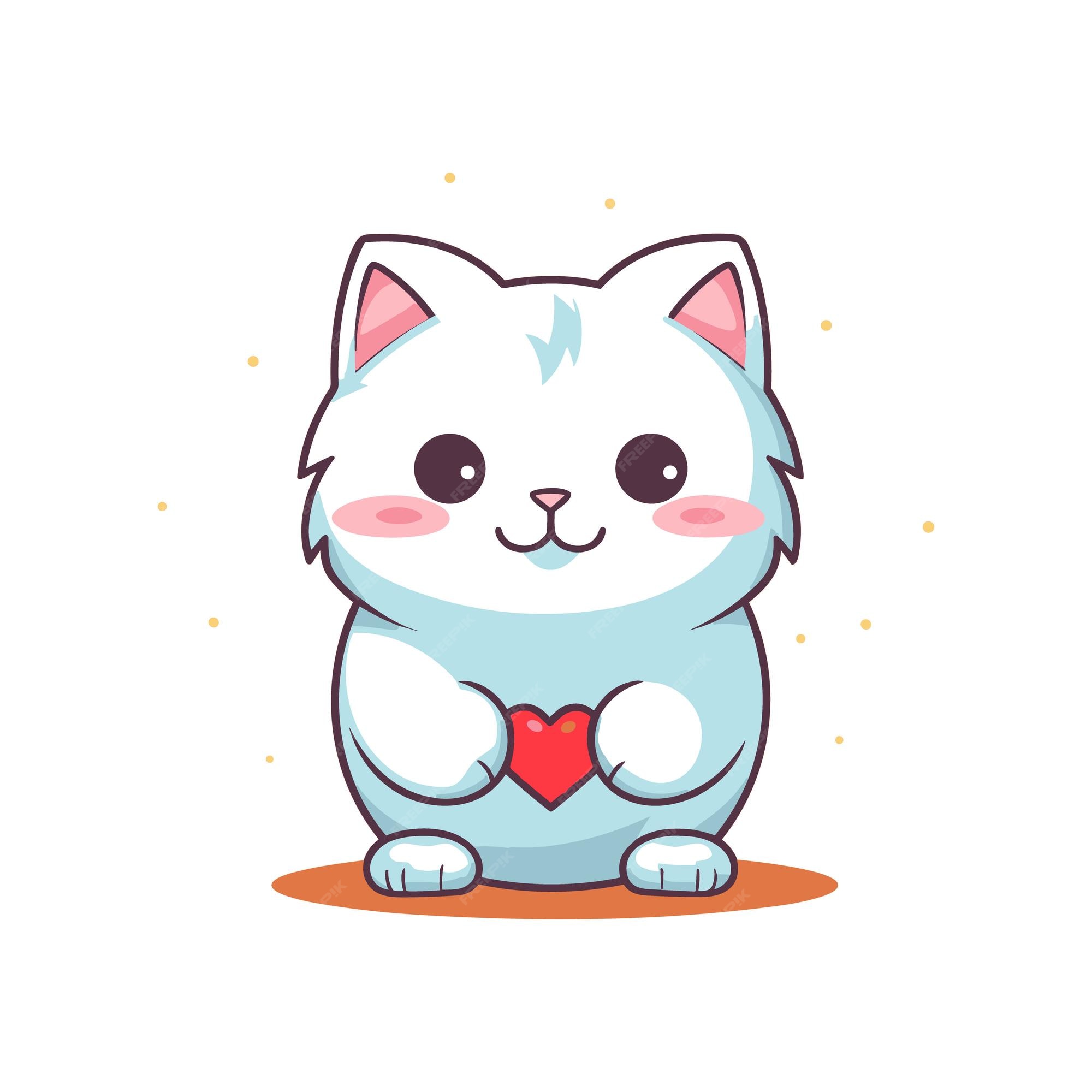 Cute cat icon Royalty Free Vector Image - VectorStock