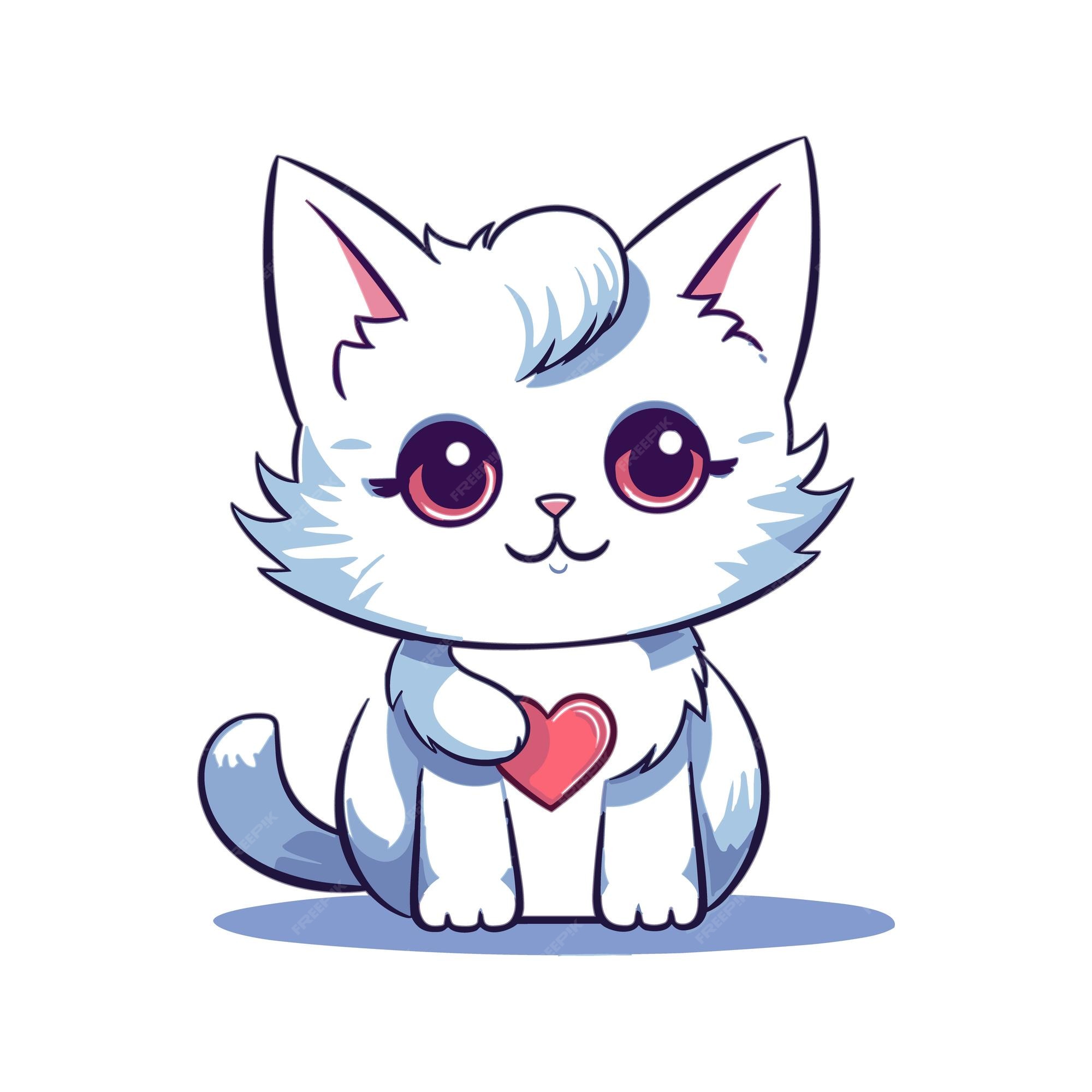 Cute cat icon Royalty Free Vector Image - VectorStock