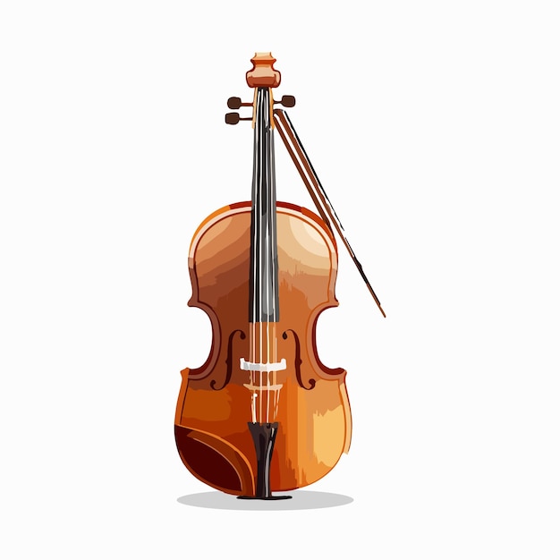 Vector vector cute cello cartoon style