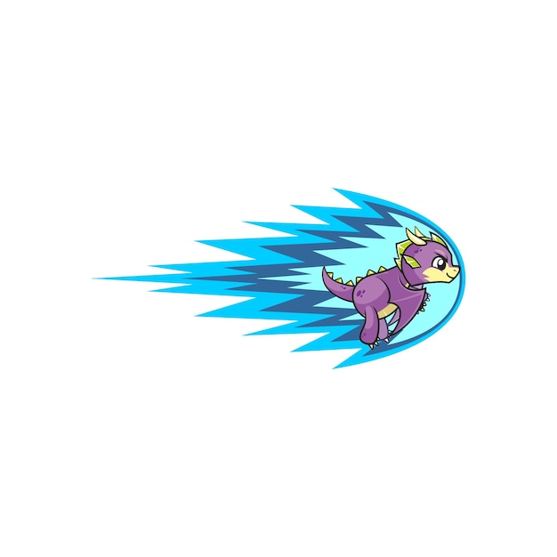 Vector vector cute flying dragon fairytale