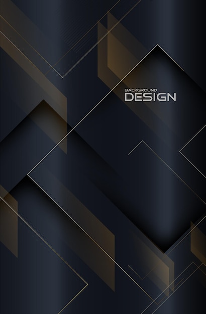 Vector dark abstract background design