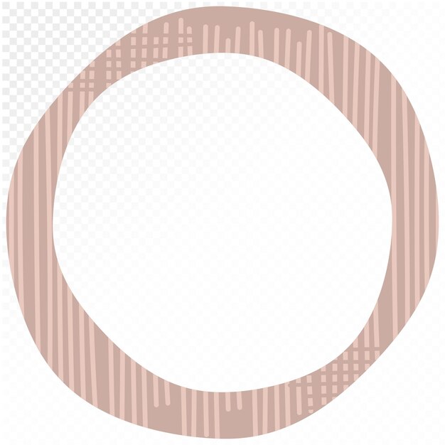 Vector vector decoration abstract circle frame with lines