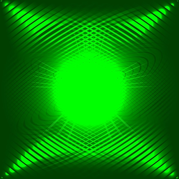 Vector decorative background. Green color shades.