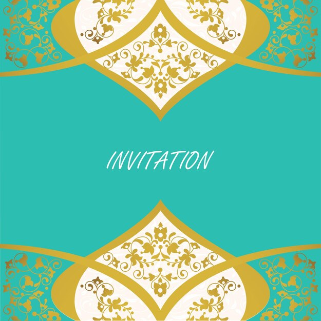 Vector decorative frame Elegant element for design template