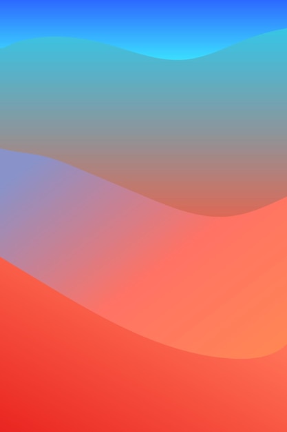 Vector Design Abstract Gradient Background Wavy Lines Multi Colored