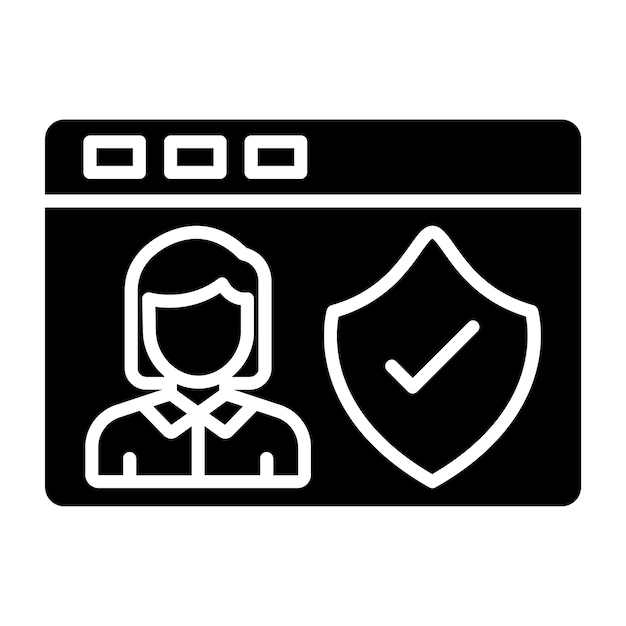 Vector Design Access Control Icon Style