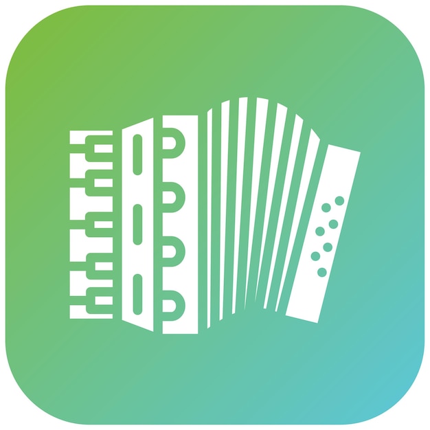 Vector vector design accordion icon style