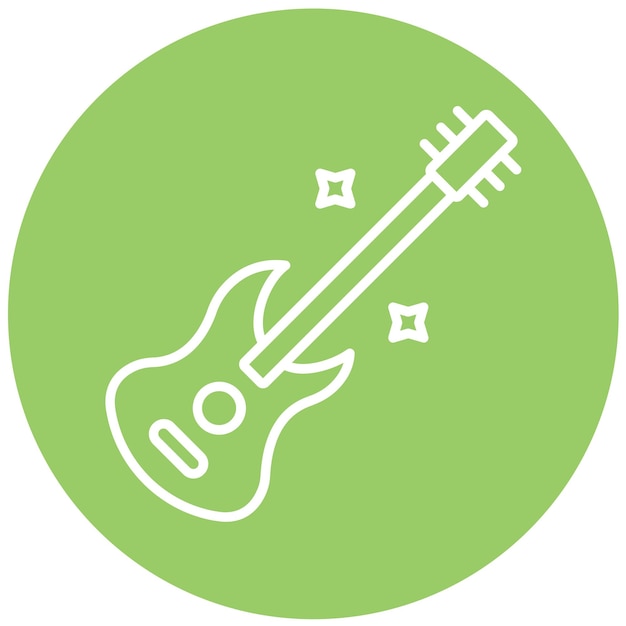 Vector Design Acoustic Icon Style