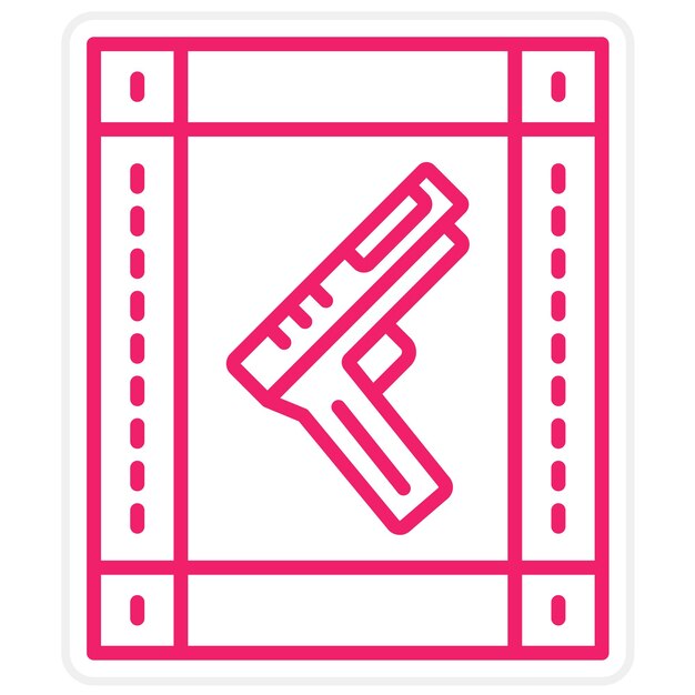 Vector Design Action Film Icon Style