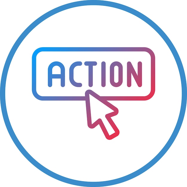 Vector vector design action icon style