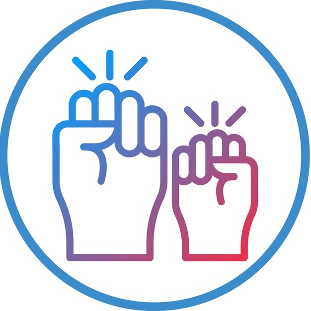 Vector vector design activism icon style