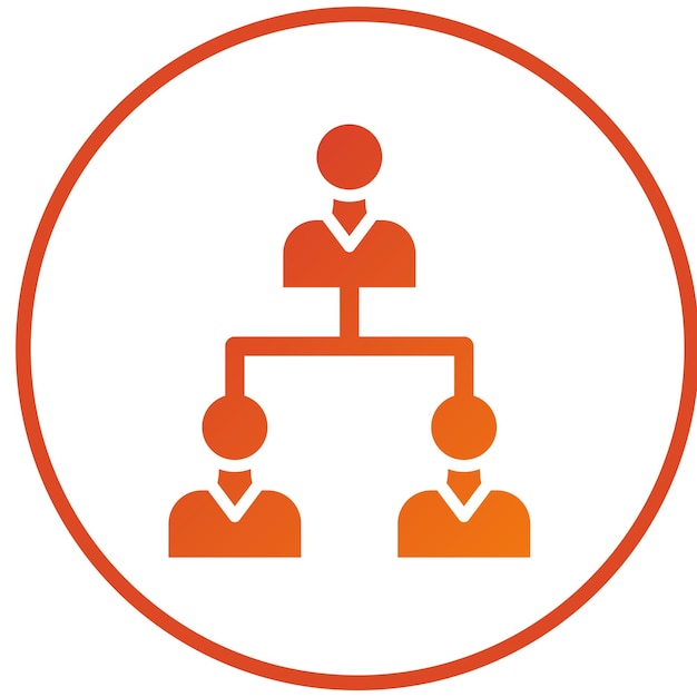 Vector Design Affiliate Marketing Icon Stijl