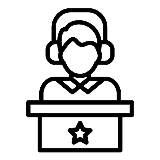 Vector vector design agentdesk icon style