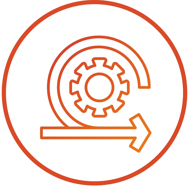 Vector Design Agile Development Icon Style