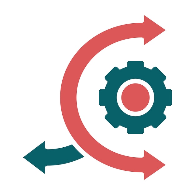 Vector vector design agile icon style