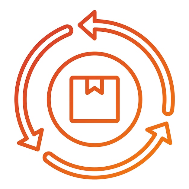 Векторный дизайн Agile Manufacturing Icon Style