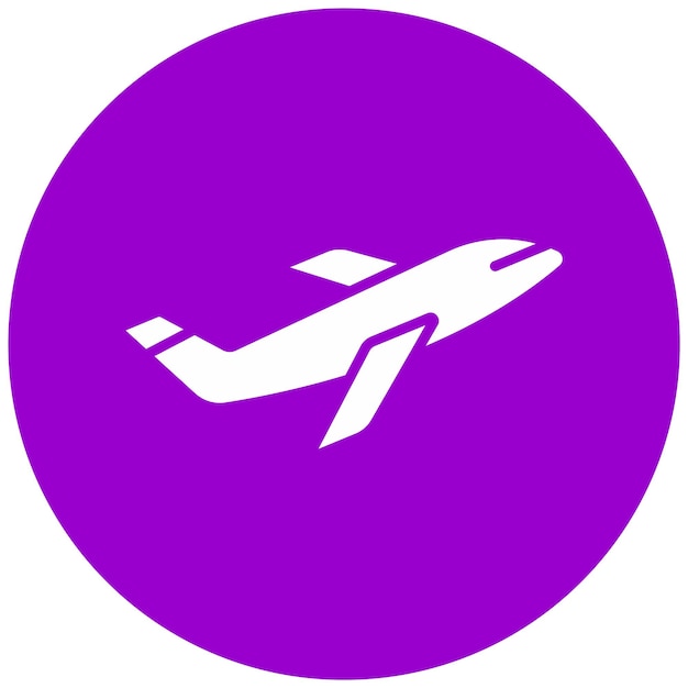 Vector Design Airplane Icon Style