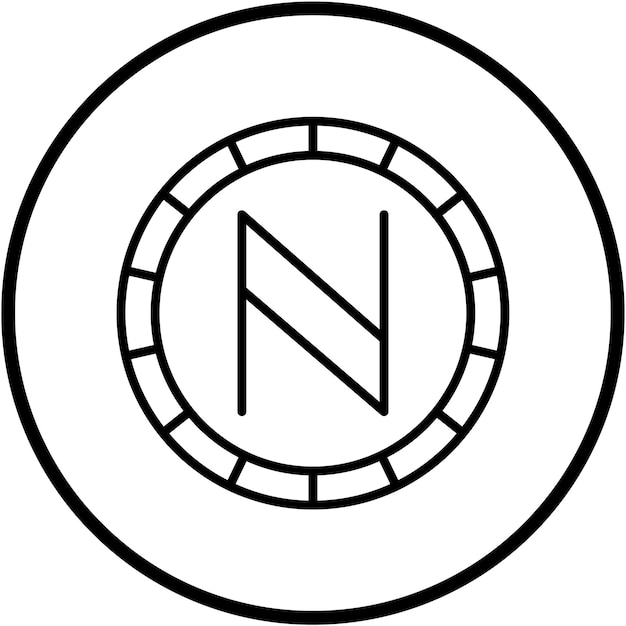 Vector vector design altcoin icon style