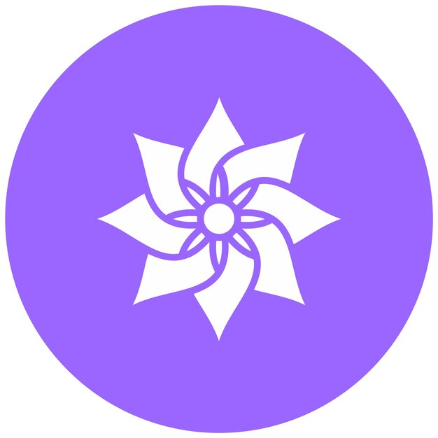 Vector Design Amaryllis Icon Style