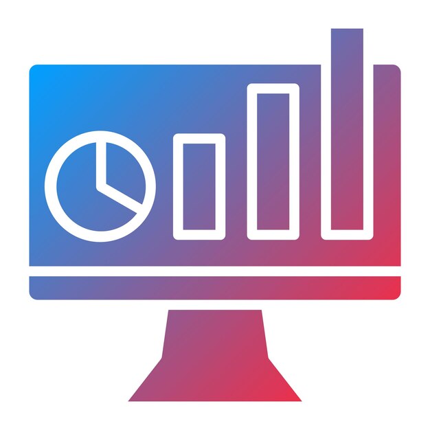 vector design analytics icon style