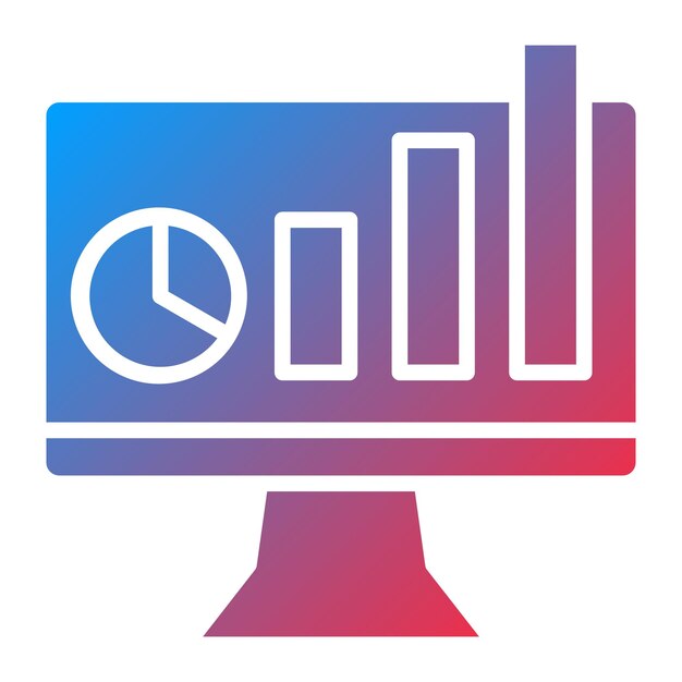 Vector vector design analytics icon style