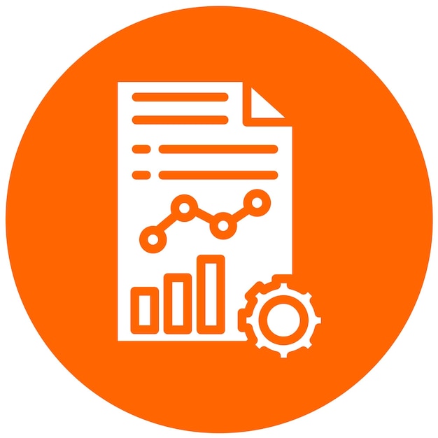 vector design analytics tool icon style