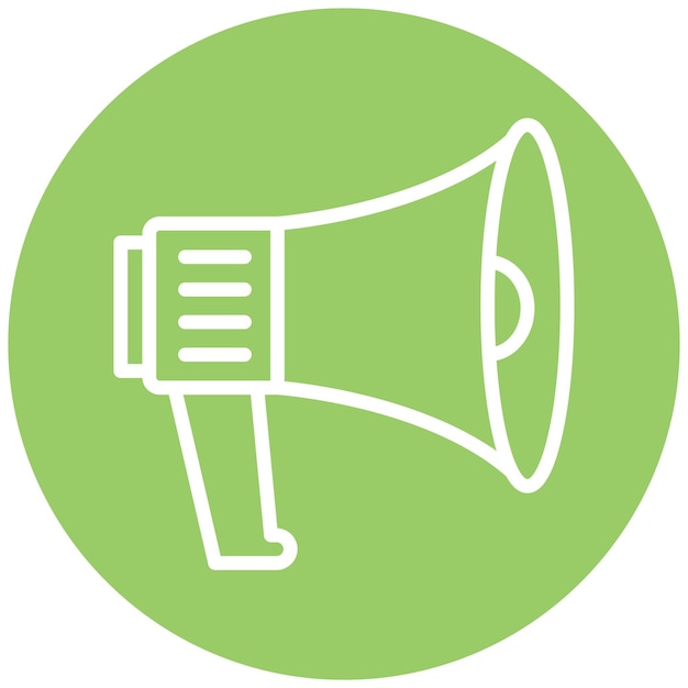 Vector Design Announcement Icon Style