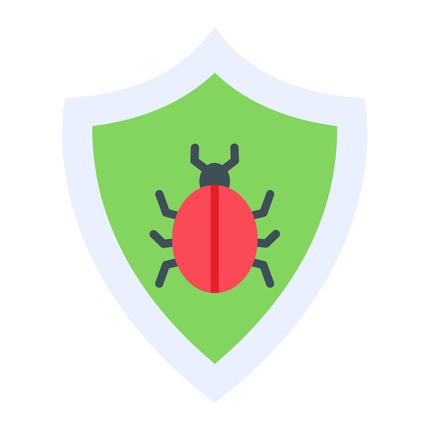 Vector vector design antivirus icon style
