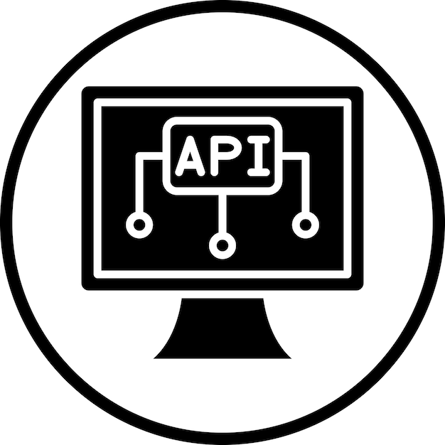 Vector Design API Icon Stijl