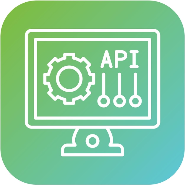 Vector Design API Icon Style