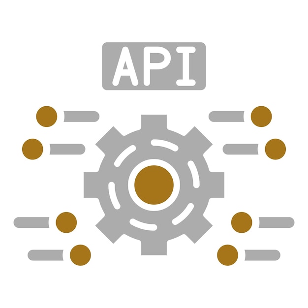 Vettore stile di icona api di progettazione vettoriale