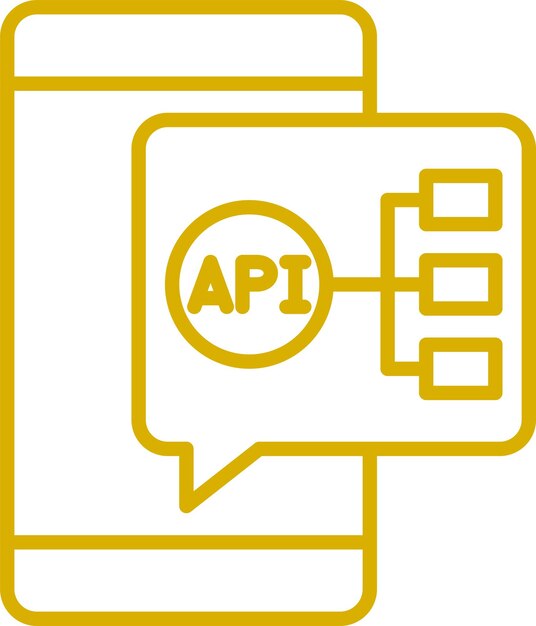 Premium Vector | Vector Design Api Integration Icon Style