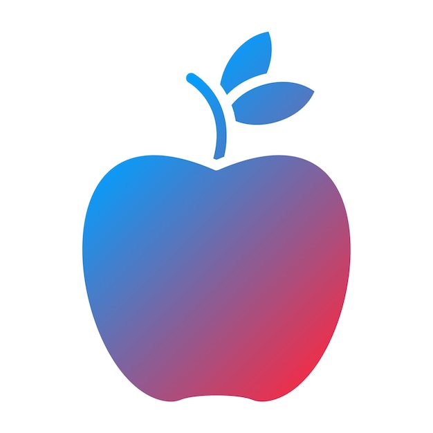 Vector Design Apple Icon Style