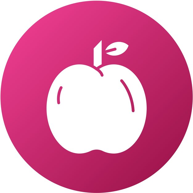 Vector Design Apple Icon Style