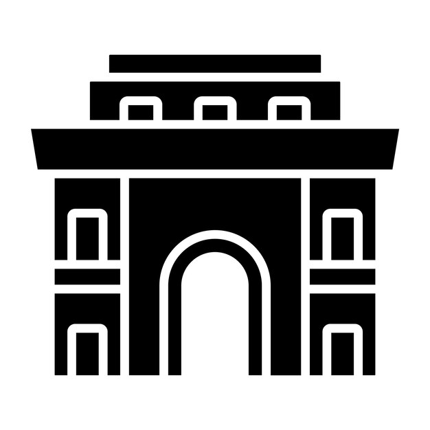 Векторный дизайн Arch Icon Style