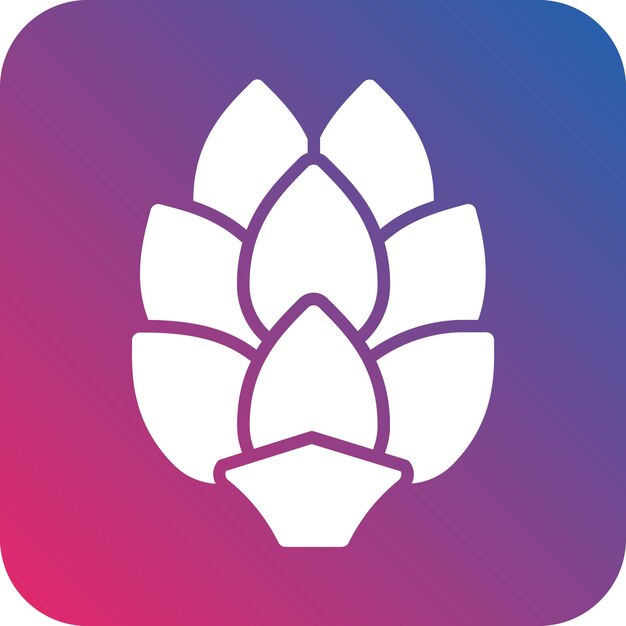 Vector vector design artichoke icon style