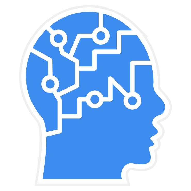 Vector vector design artificial intelligence icon style