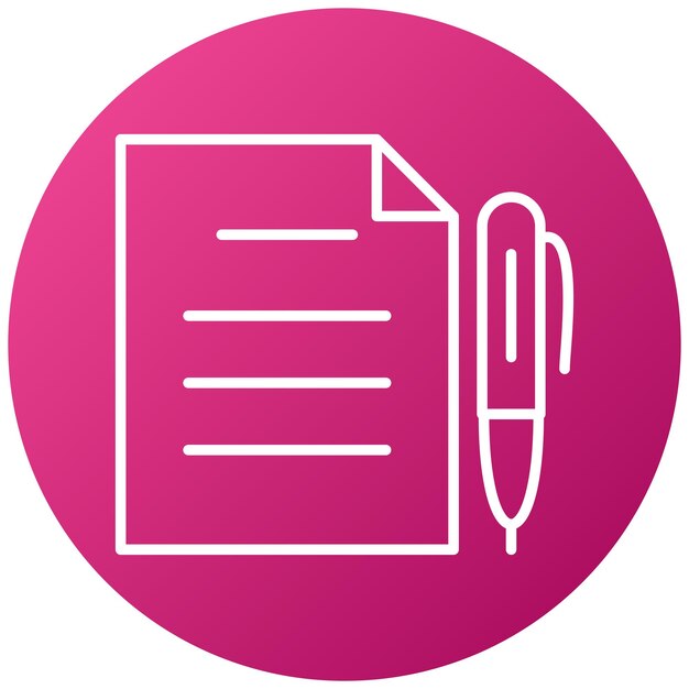 터 디자인 할당 아이콘 스타일