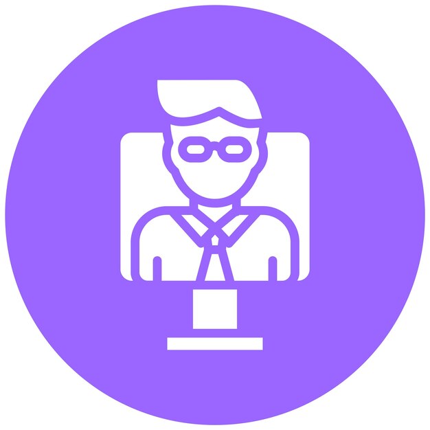 Vector Design Assistant Icon Style