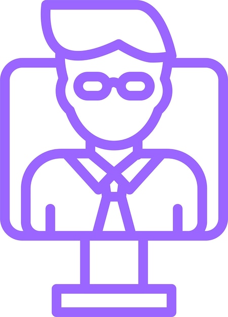 Vector Design Assistant Icon Style