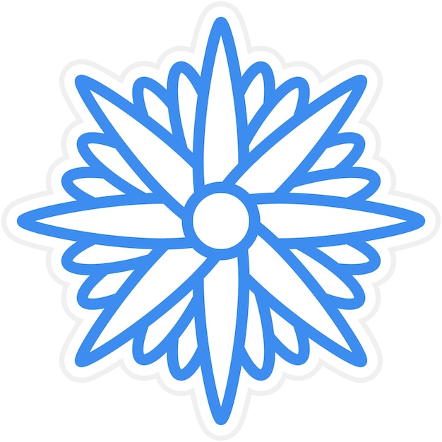 Вектор Векторный дизайн aster icon style