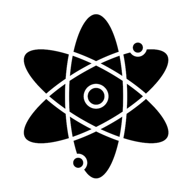 Vector Design Atom Icon Style