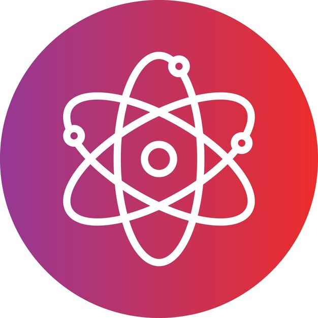 Vector Design Atoms Icon Style