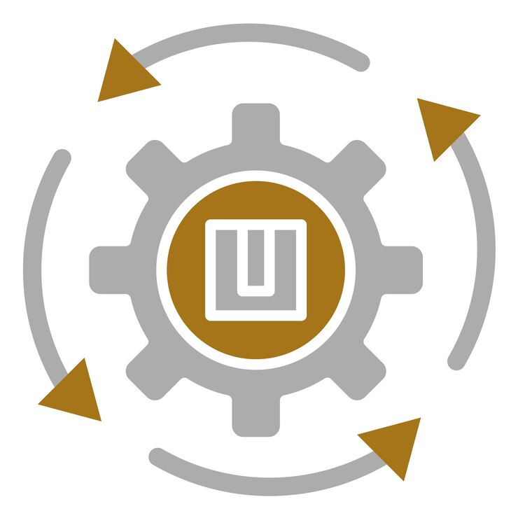 Vector vector design automation icon style