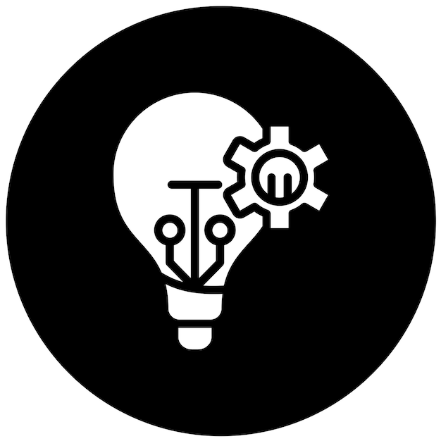 Векторное проектирование автоматизации решений Icon Style